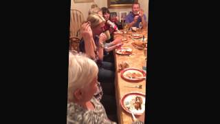 Mannequin Challenge Thanksgiving Dinner Edition