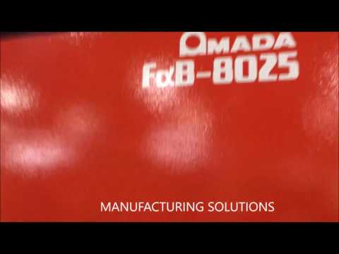 88 Ton Amada FBD 8025 CNC Press Brake  2694