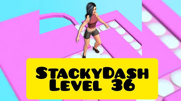 StackyDash | Mastering the Ultimate Challenge. StackyDash level 36  #games #gamer