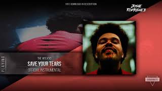The Weeknd - Save Your Tears (Official Instrumental)