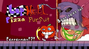 John Gutter Lap 5 P Rank As Pepperman (Lunatic Mode) -  Lap Hell Pizza Pursuit