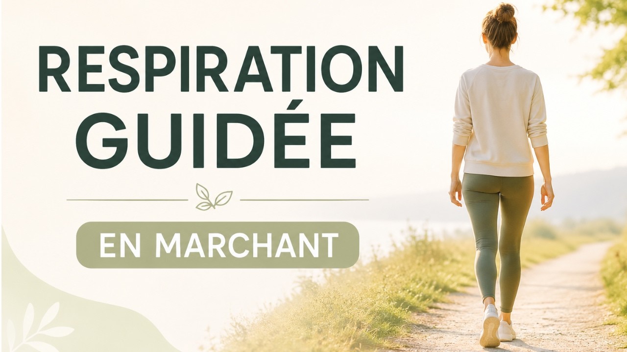 Respiration guidée en marchant