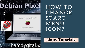How to change start menu icon in Raspbain Stretch