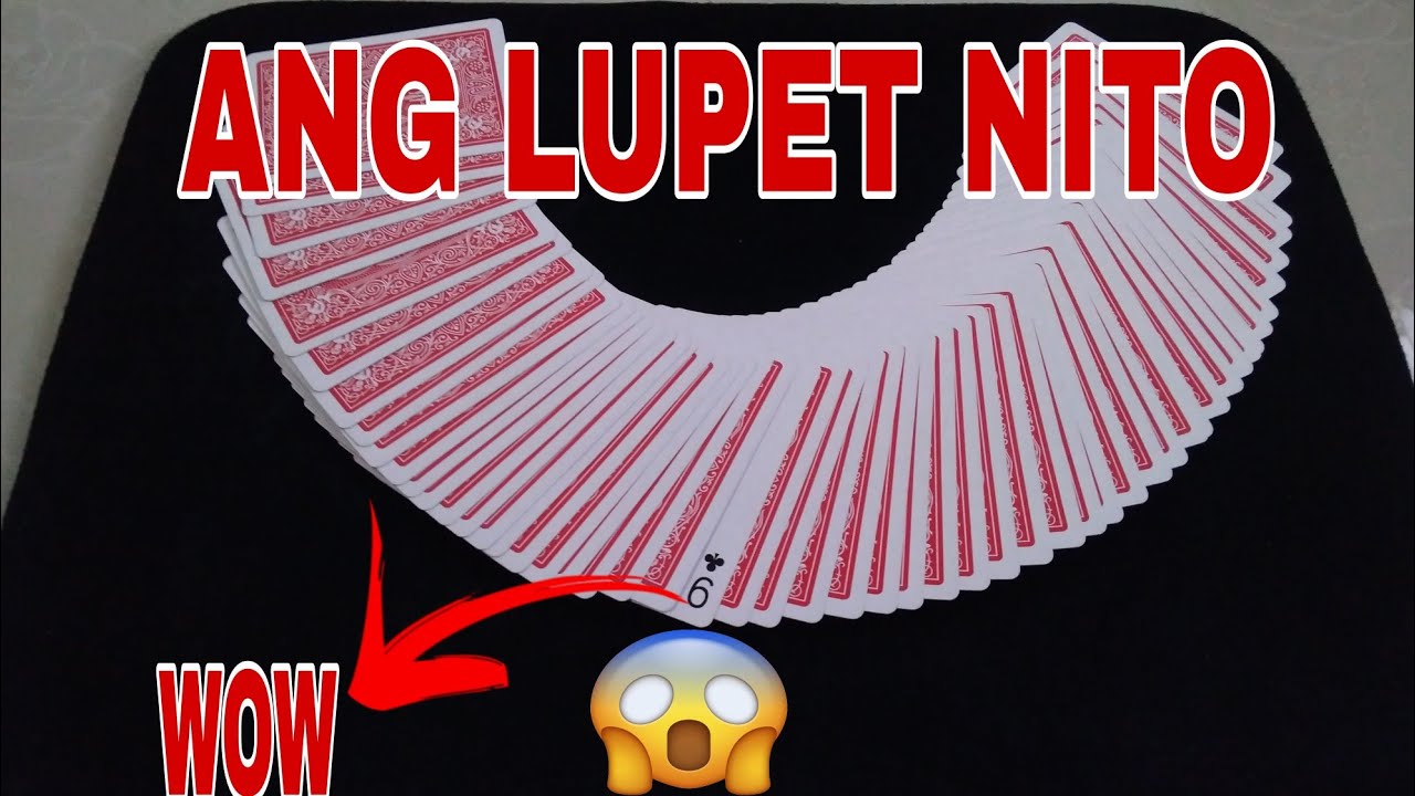 Magic tricks for beginner tagalog tutorial/ ECO Tv YouTube