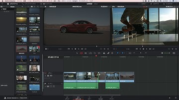 DaVinci Resolve 14 トリム