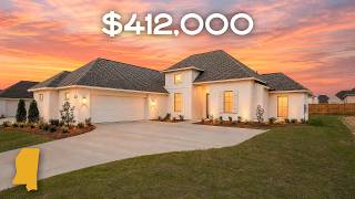 We Have NEVER SEEN Luxury Upgrades Like this in a $412K New Home | Madison County Mississippi