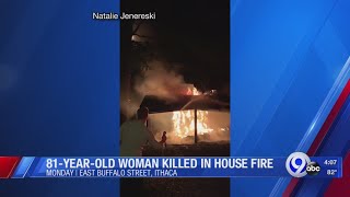 Name of woman killed in Ithaca fire released