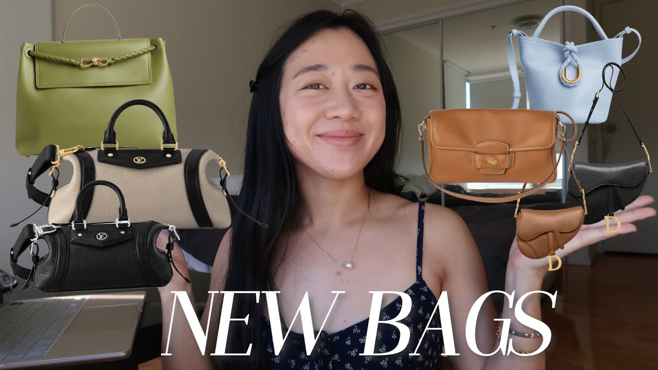 NEW BAGS ft. Bamboo Gucci Tote, LV Slouchy MM, new Loewe