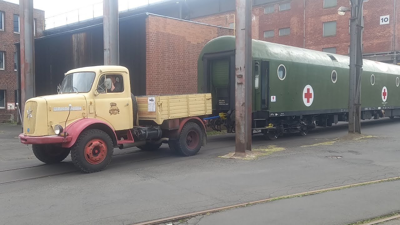 OP Wagon Rangierfahrt in die Halle