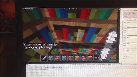 Minecraft Maze Maker on Raspberry Pi