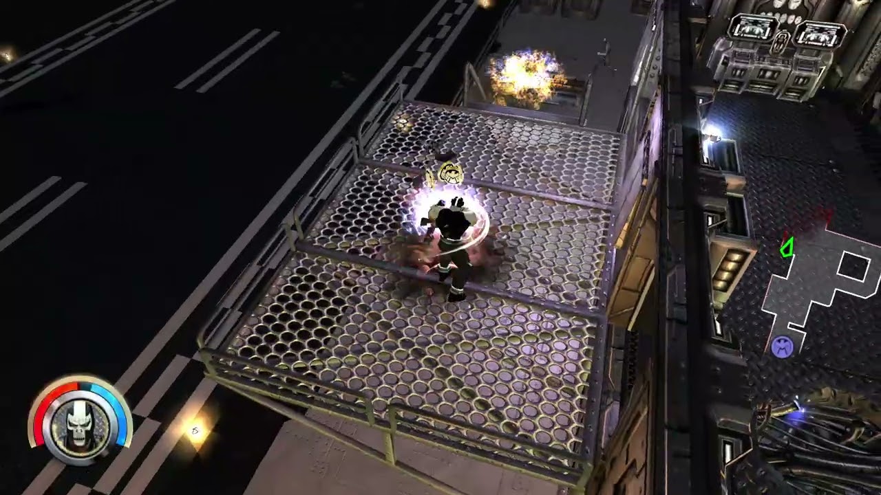 Marvel Ultimate Alliance: Crossbones gameplay