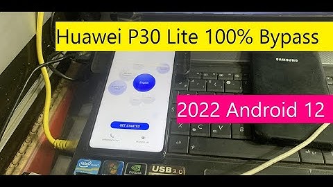 Huawei P30 Lite Frp Bypass/ Google Account Unlock Emui 13 Android 12 Without PC