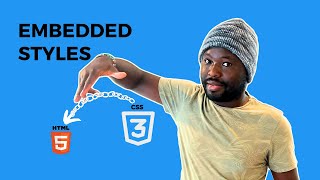 How to link CSS to HTML using Embedded styles