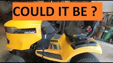 CUB CADET MOTOR SEIZED??