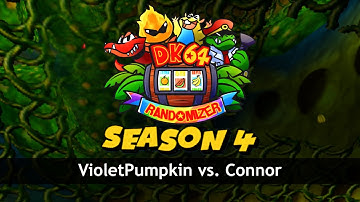 DK64 Randomizer | Season 4 Tournament | VioletPumpkin vs. Connor