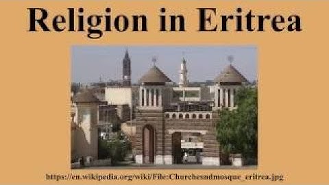 Religion in Eritrea