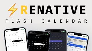 FLASH CALENDAR - REACT NATIVE
