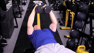 Dumbbell chest fly by Gunnar Peterson