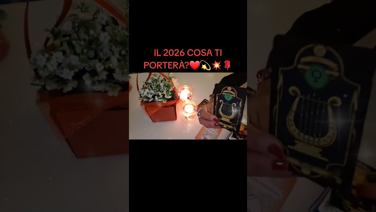 COSA TI PORTERÀ IL 2026 ??💥💫💢💯❤🌹💟