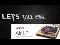 ION Audio Air LP: Bluetooth Belt-Drive Turntable