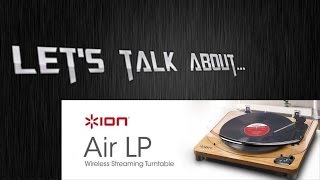 ION Audio Air LP: Bluetooth Belt-Drive Turntable