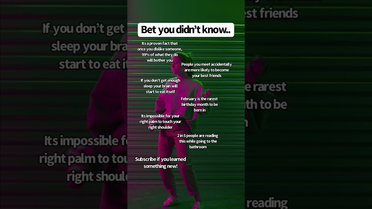 Random Fun Facts You Didn’t Know You Needed 😂💀 # #facts #funfacts