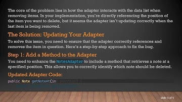 Resolving ItemTouchHelper Issues in Android: Why Deleting the Last Item Removes the First