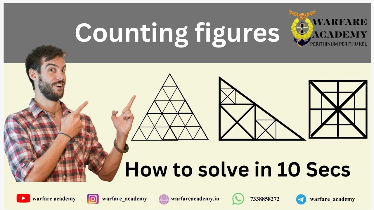 Counting Figures Shortcut Tricks Tamil 🔥 | Reasoning for ALL EXAMS in Tamil