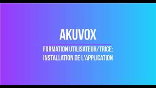 01 Akuvox Smartplus Installation et connexion