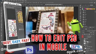 How to Edit Psd in Mobile | Photoshop in Android Mobile Free screenshot 5