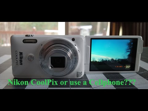 Nikon Coolpix S6900 or use a Cellphone????