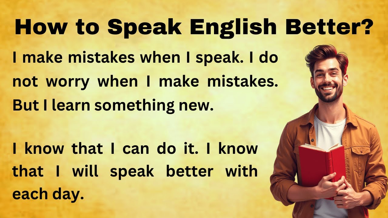 How to Speak English Better || Talk to People in English || Bookish English