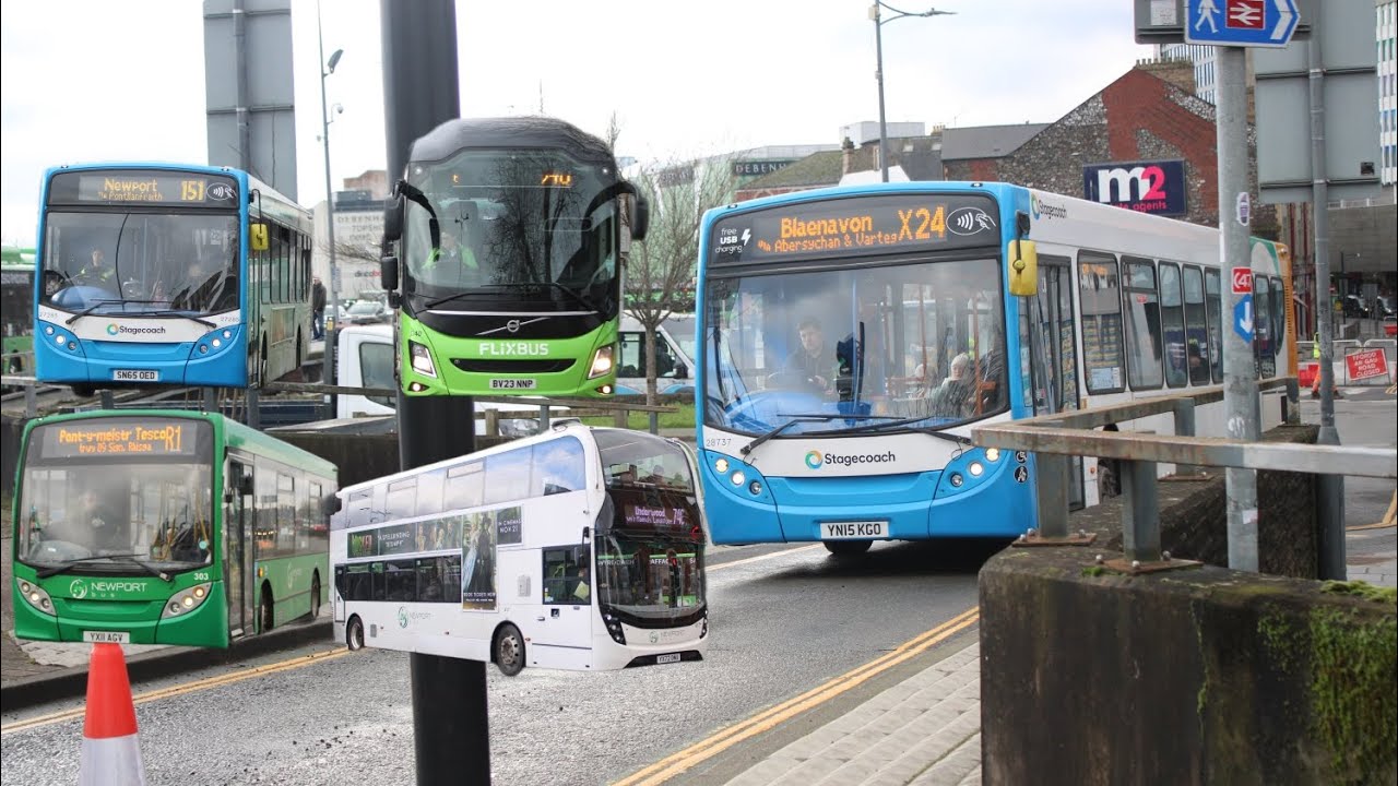 Buses in Newport 