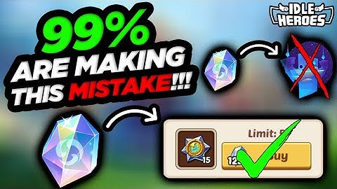 Idle Heroes - 99% Are Making This MISTAKE!!!