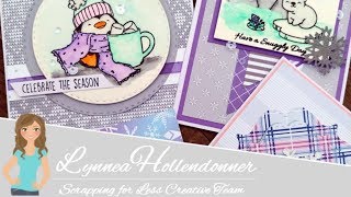 Scrapping for Less December 2018 Flavor of the Month Card Kit - 5 Cards 1 Kit