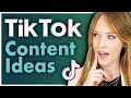 TikTok Content Ideas for Businesses