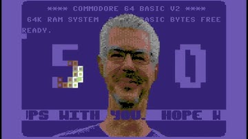 C64 One File Demo: Happy 50ies Birthday Fugu by Excess! 23 January 2023!