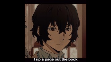 dazai edit #itsbsd #animeedit #anime #bungosd #edit
