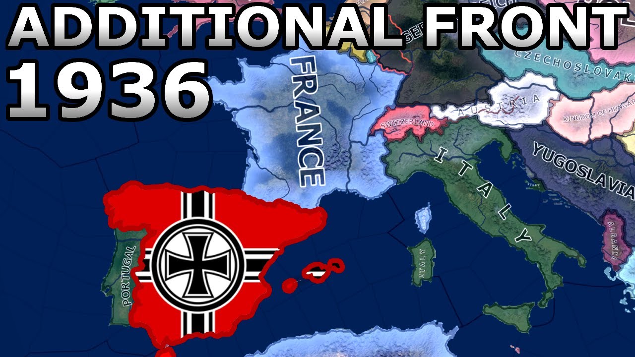 What if Spain was a German Puppet in WW2? HOI4 Timelapse YouTube
