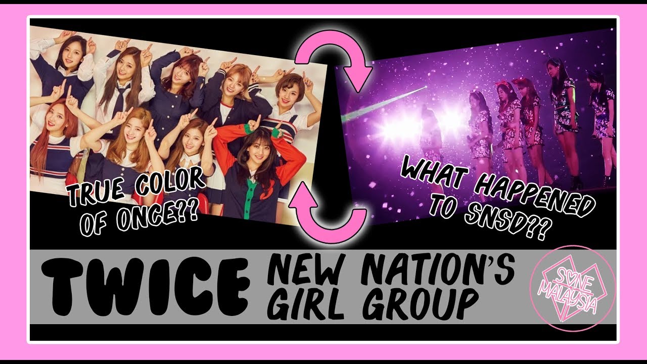 TWICE is the NEW NATION'S GIRL GROUP.What about SNSD? (My Confession about ONCE behavior)