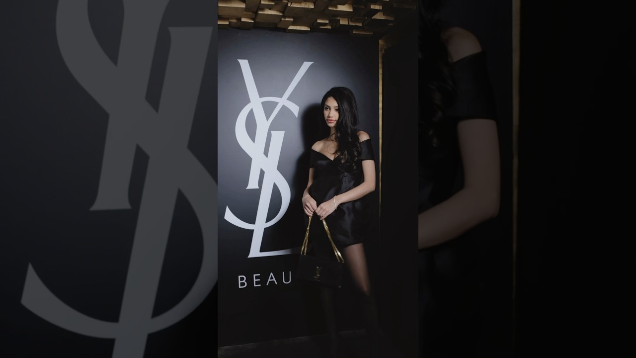 GRWM for a YSL beauty event in Paris 🖤🇫🇷