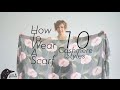 How To Wear A Scarf 10 Cashmere Styles How To Wear A Scarf 10 Cashmere Styles