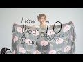 How to Wear a Scarf: 10 Cashmere Styles