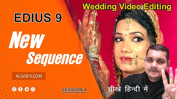 Free Training Wedding video Editing | Create New Sequence | Wedding Video