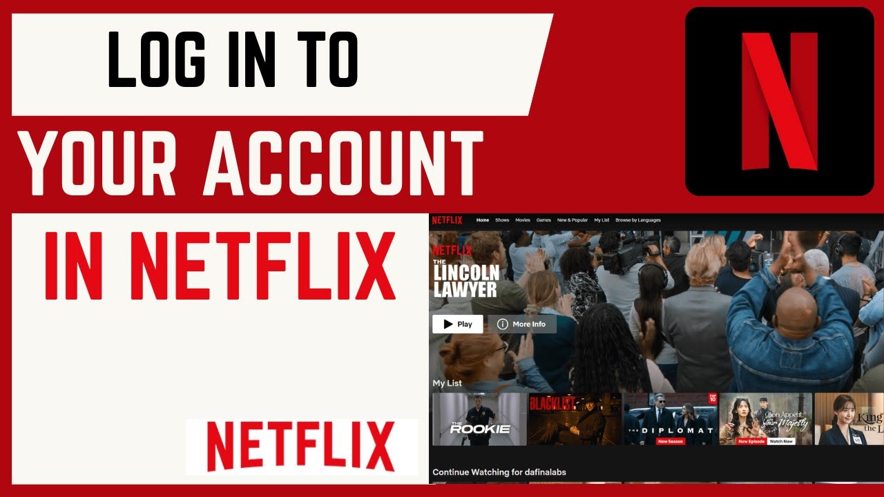 How To Sign In Netflix Account - YouTube