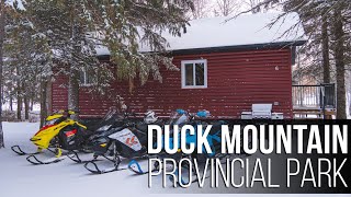 Snowmobile Duck Mountain, Day 1