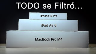 Se Filtran TODOS los Nuevos Productos de Apple 2024