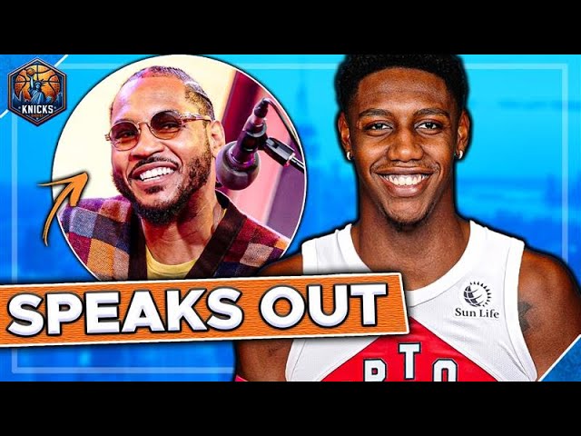 RJ Barrett responds to Carmelo Anthony calling him bland / News