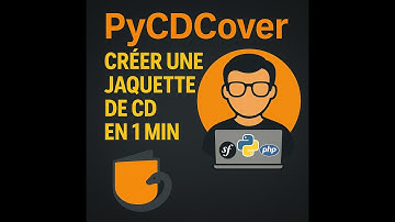 PyCDCover créer une jaquette de CD en une minute