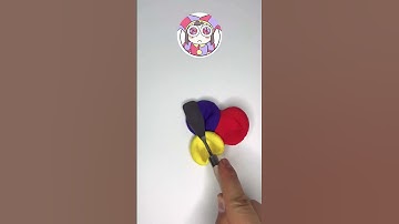 What color do mixed the amazing digital circus pomni make ? #colormixing #pomni #art #asmr